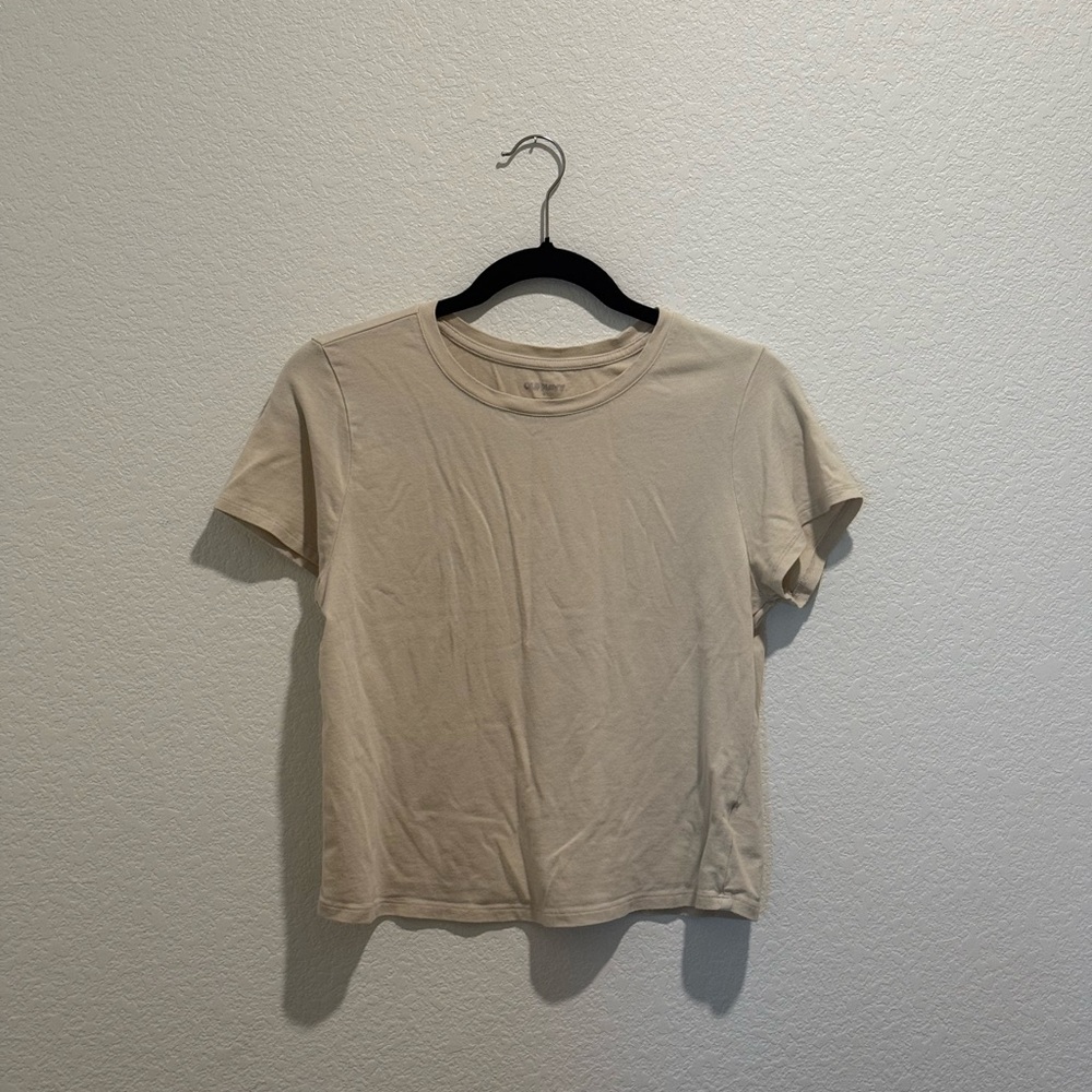 Old Navy Light Tan Crop Top
